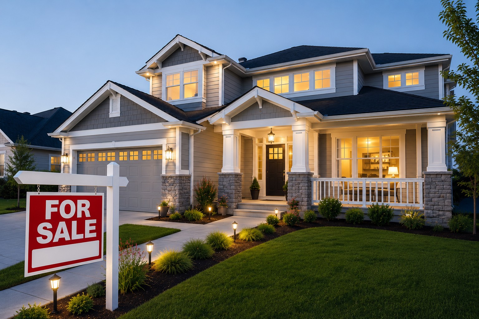 Home prepared for sale